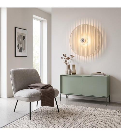 Applique Rive en bois naturel — vue en situation