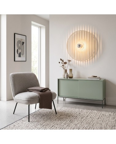 Applique Rive en bois naturel — vue en situation